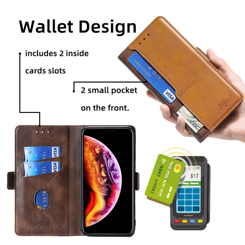 Flip Cover Protective Case Multifunctional Phone Wallet